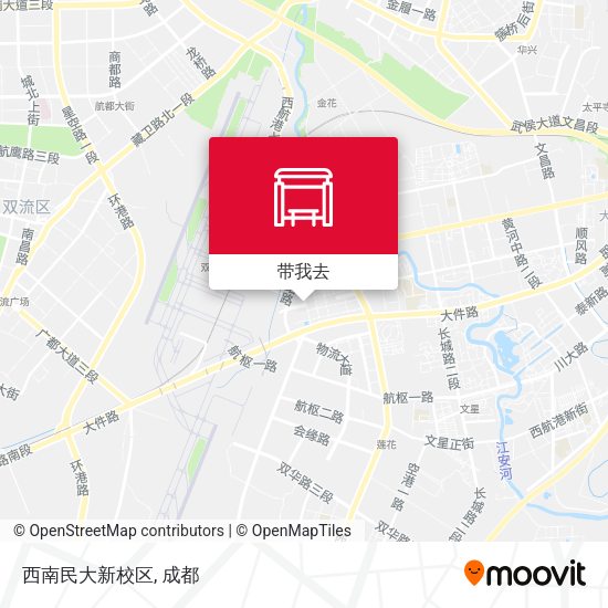 西南民大新校区地图
