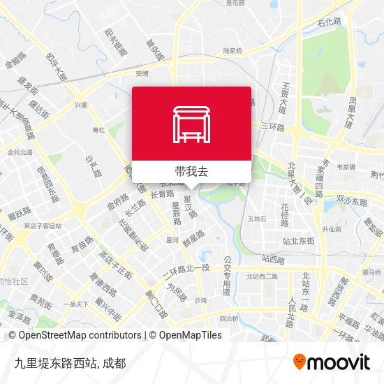 九里堤东路西站地图