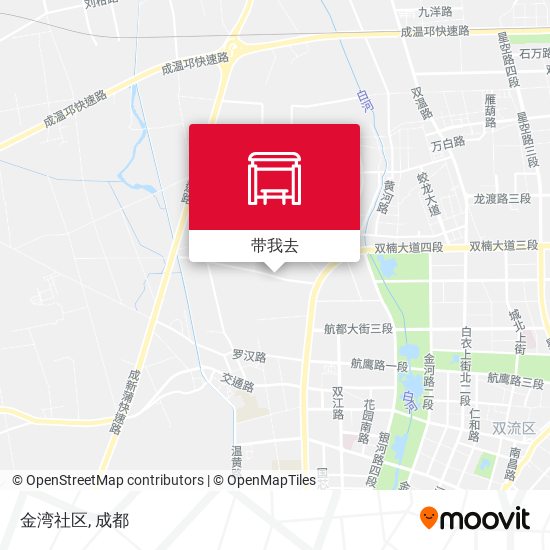 金湾社区地图