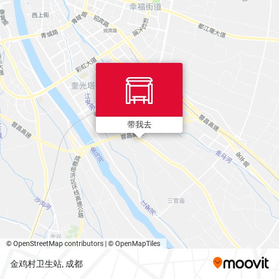 金鸡村卫生站地图