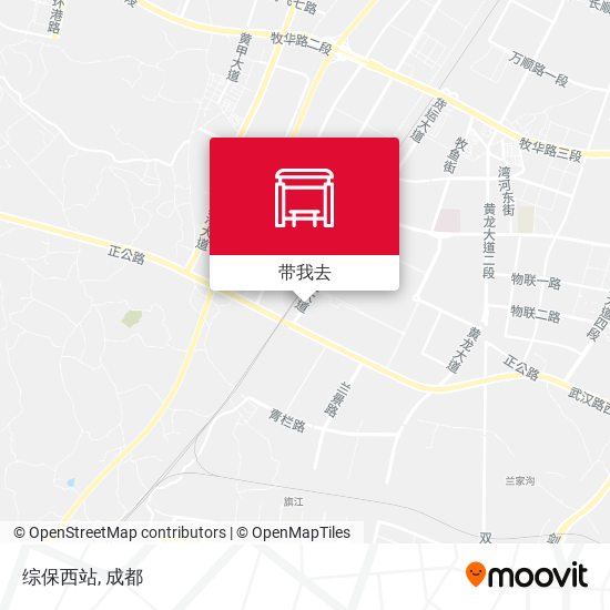 综保西站地图