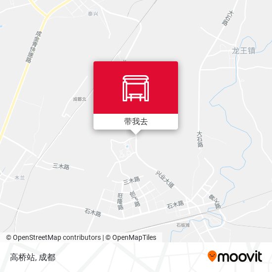 高桥站地图