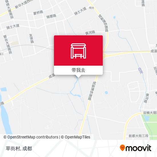 草街村地图