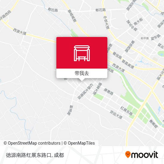 徳源南路红展东路口地图