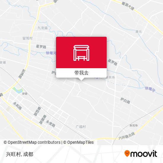 兴旺村地图