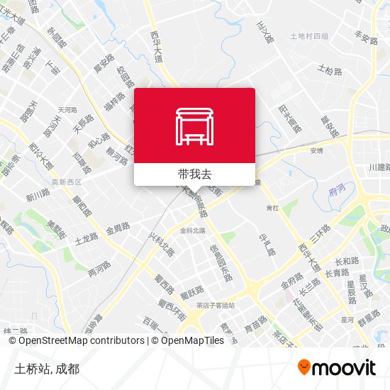 土桥站地图