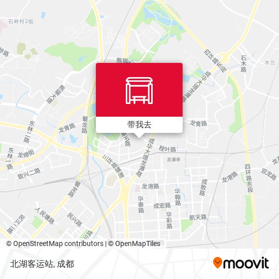 北湖客运站地图