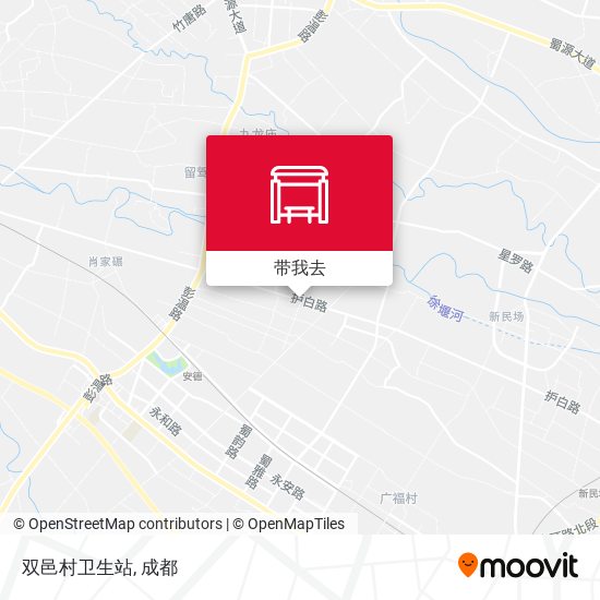 双邑村卫生站地图