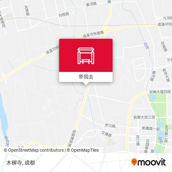 木樨寺地图