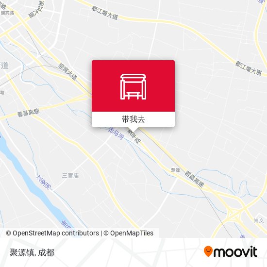 聚源镇地图