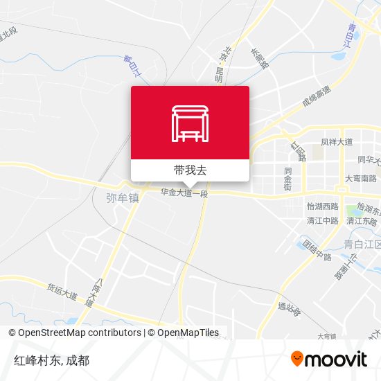 红峰村东地图