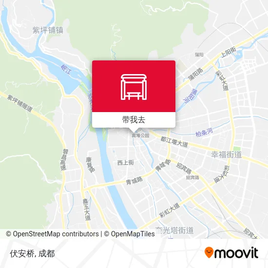 伏安桥地图