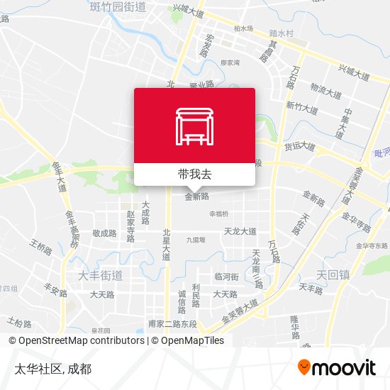 太华社区地图