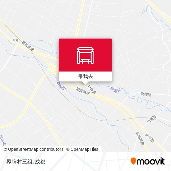 界牌村三组地图