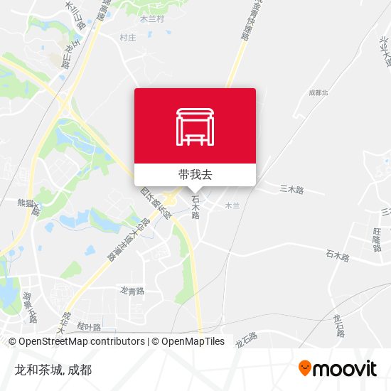 龙和茶城地图