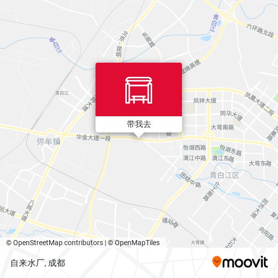 自来水厂地图