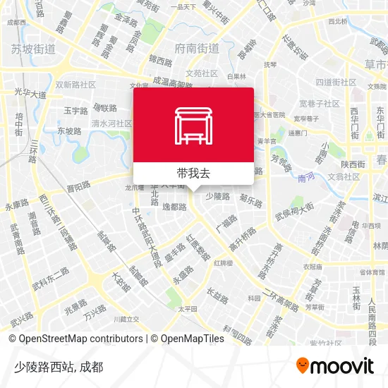 少陵路西站地图