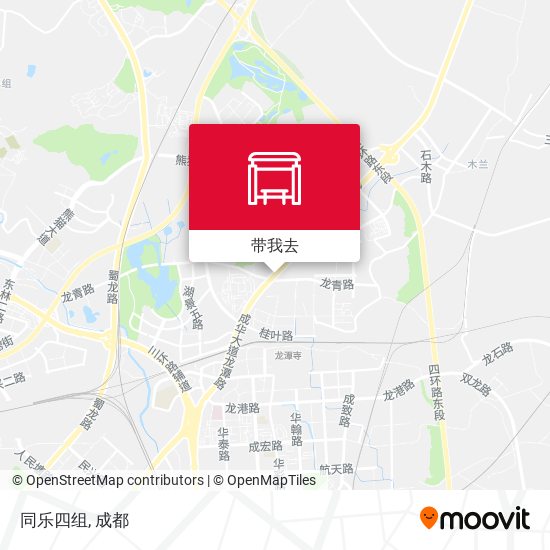同乐四组地图