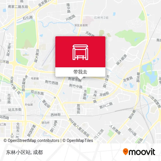 东林小区站地图