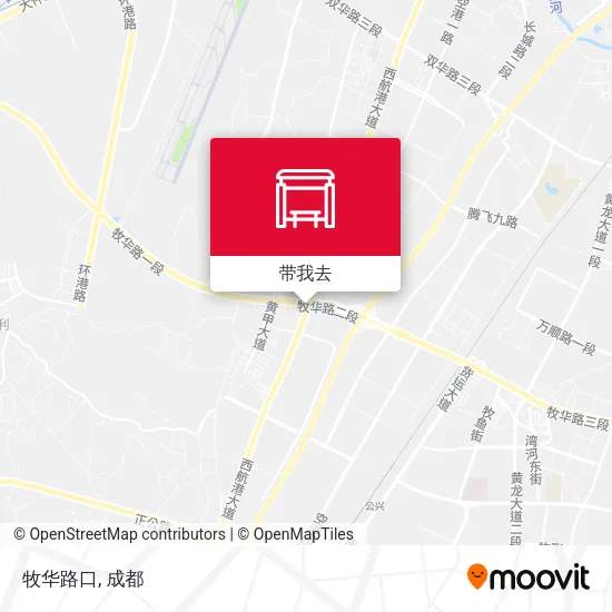 牧华路口地图