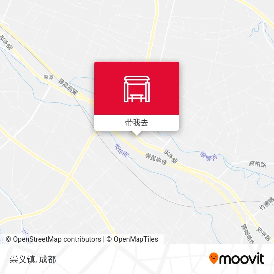 崇义镇地图