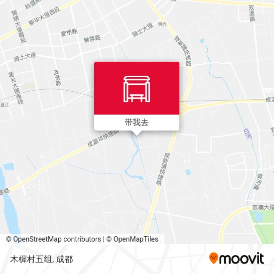 木樨村五组地图