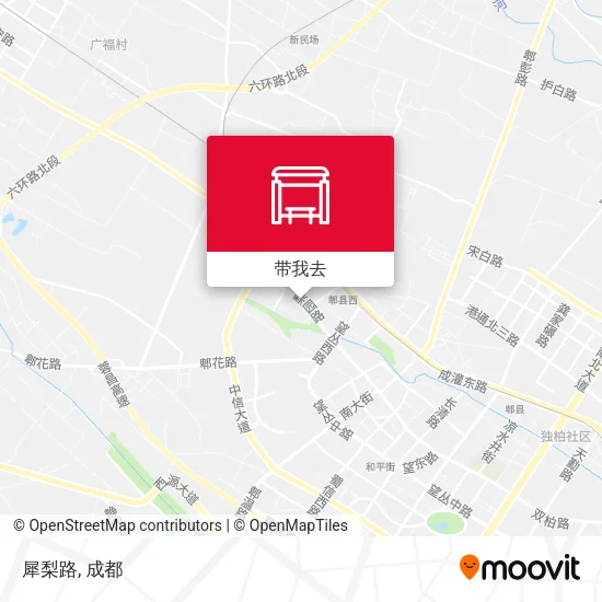 犀梨路地图