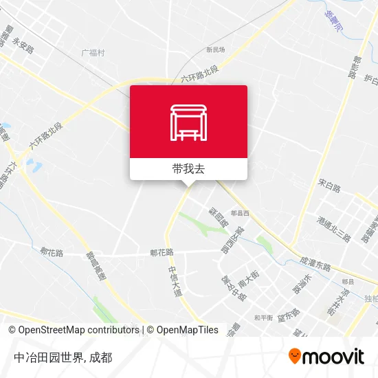 中冶田园世界地图