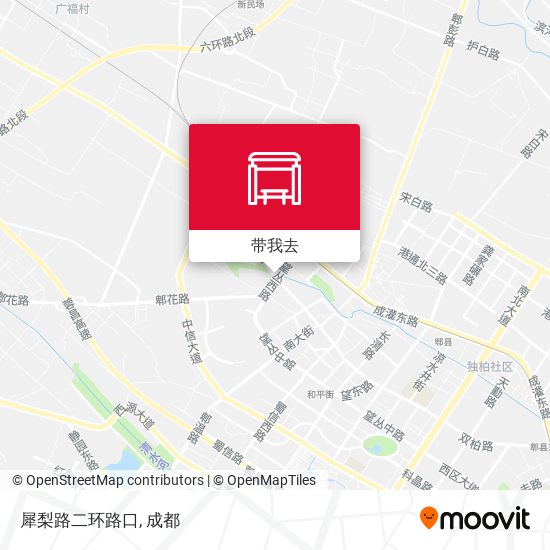 犀梨路二环路口地图