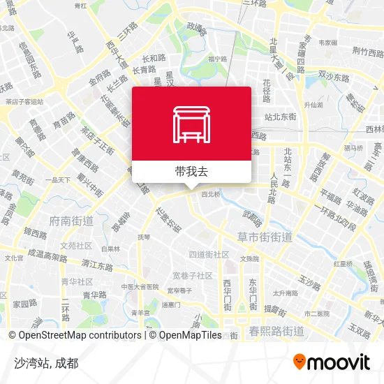 沙湾站地图