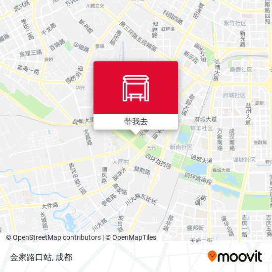 金家路口站地图