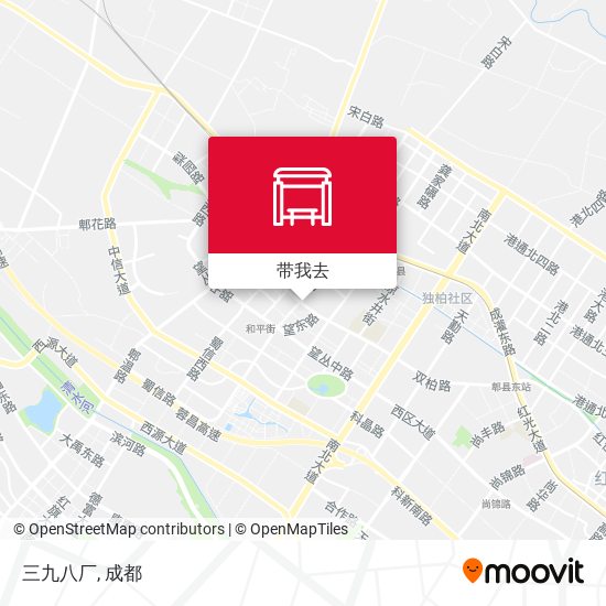 三九八厂地图