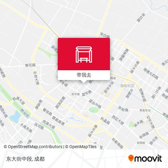 东大街中段地图