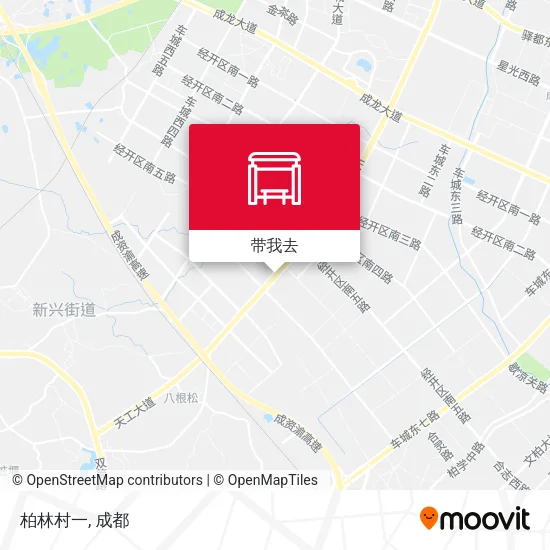 柏林村一地图