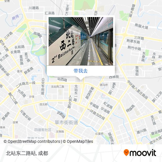 北站东二路站地图