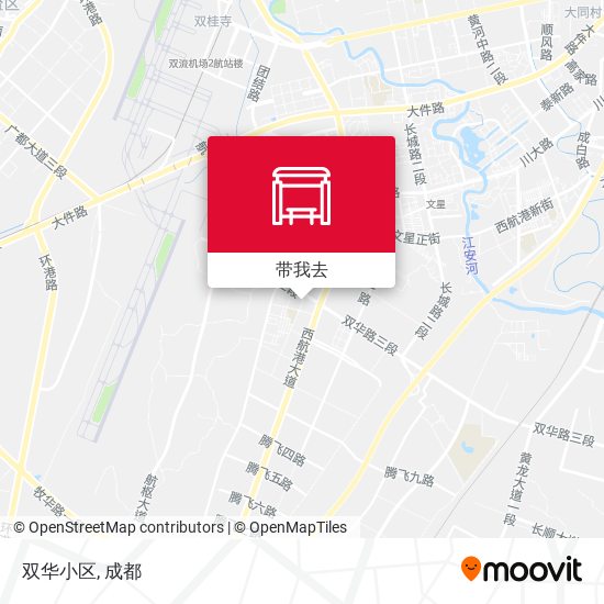 双华小区地图