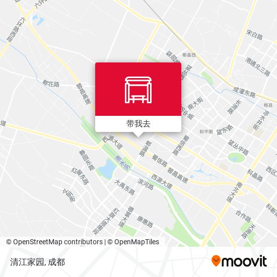 清江家园地图