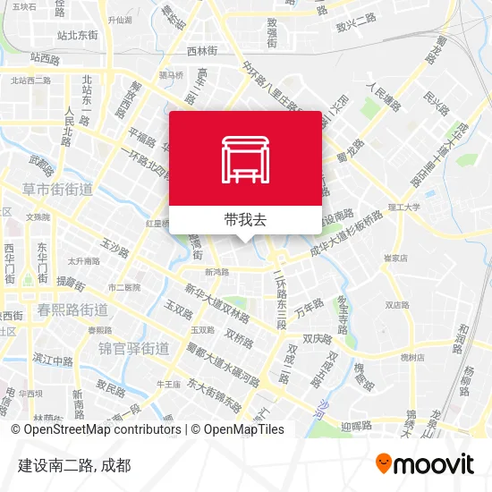 建设南二路地图
