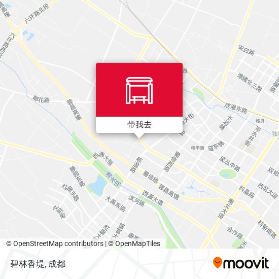 碧林香堤地图