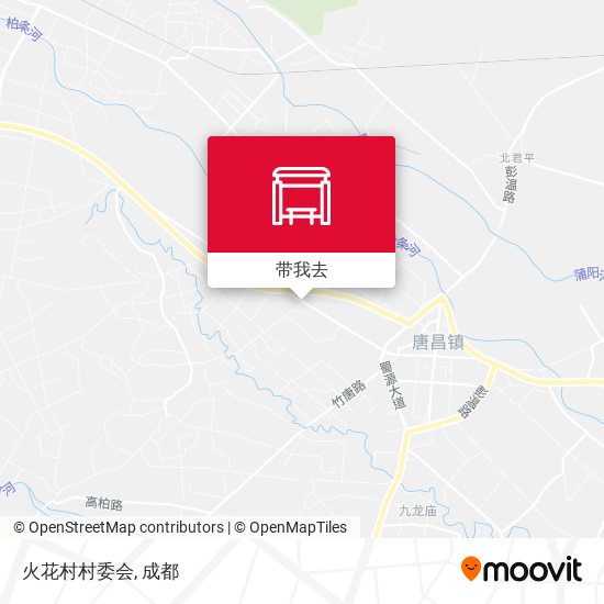 火花村村委会地图