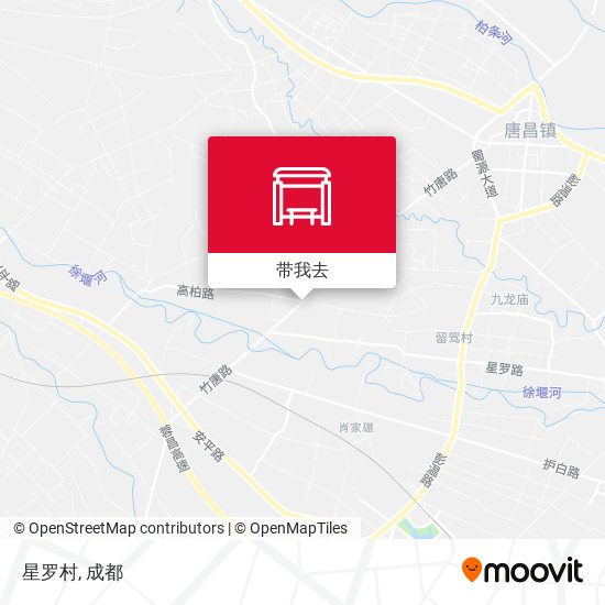 星罗村地图