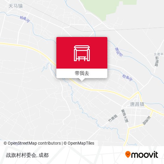 战旗村村委会地图