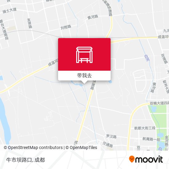牛市坝路口地图