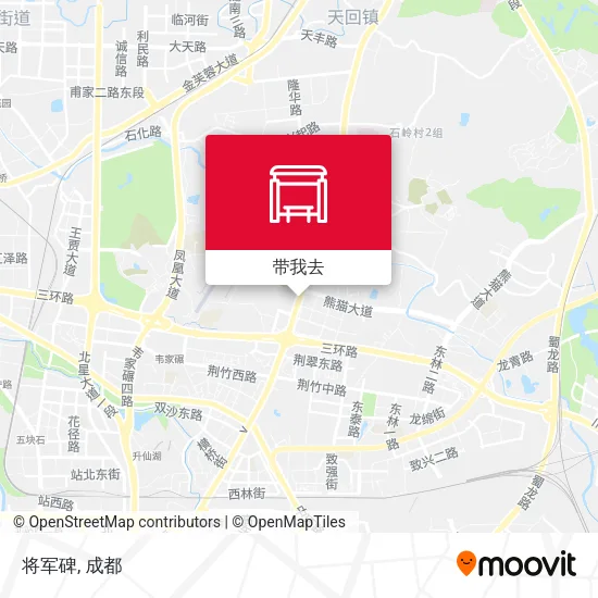 将军碑地图