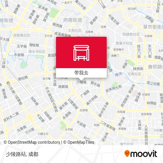 少陵路站地图