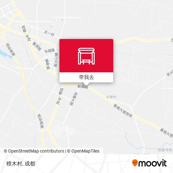 檀木村地图