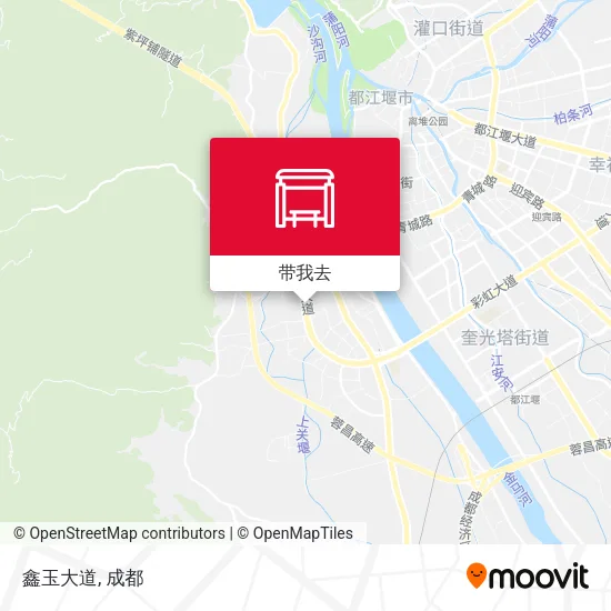 鑫玉大道地图