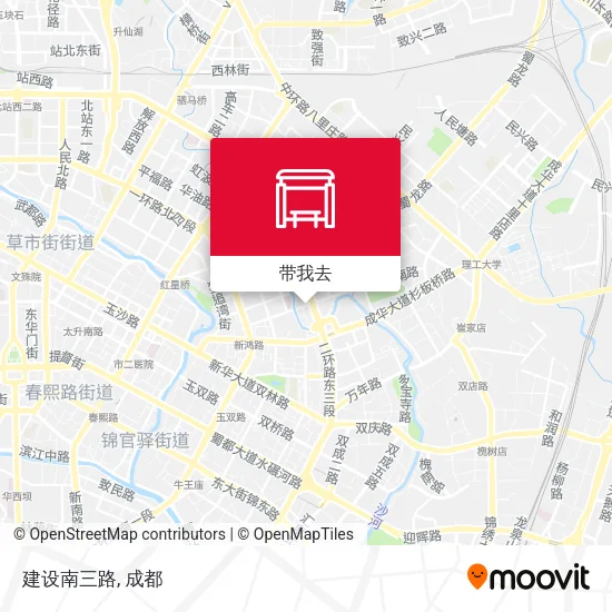 建设南三路地图