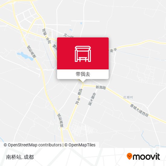 南桥站地图