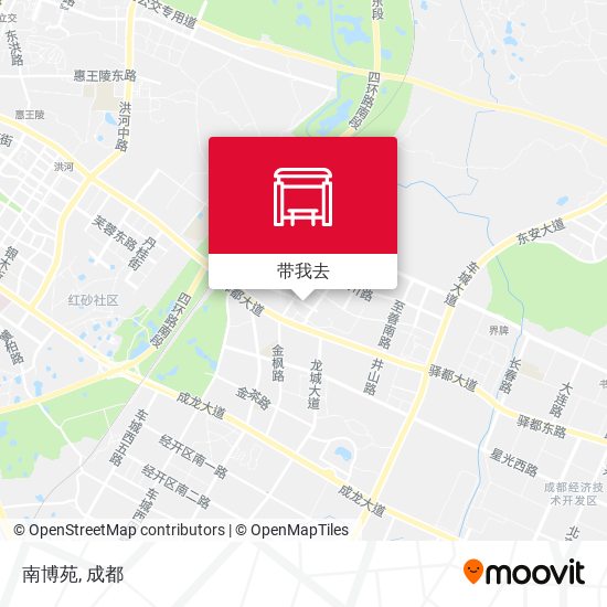 南博苑地图